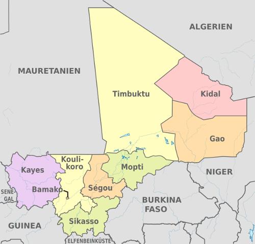 Districts of Mali