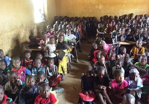 School class in Mali
