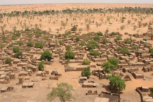Desert village in Mali