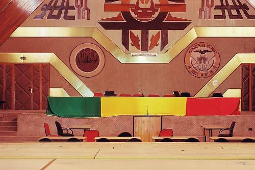 Assembly room of the Parliament of Mali