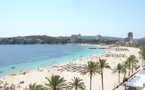 Magaluf beach, Mallorca