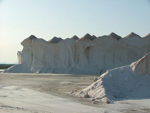 Salt production Mallorca