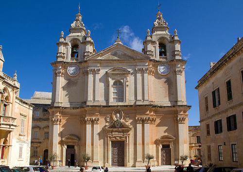 Cathedral of Mdina in Malta