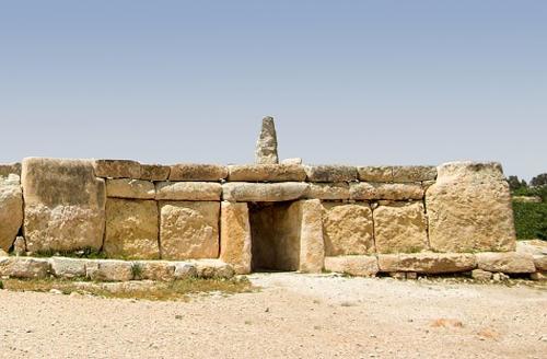 Megalithic temple of Hagar Qim, Malta