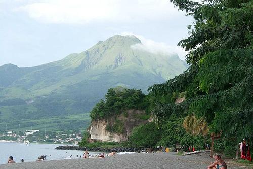 Mount Pelée, highest mountain in Martinique