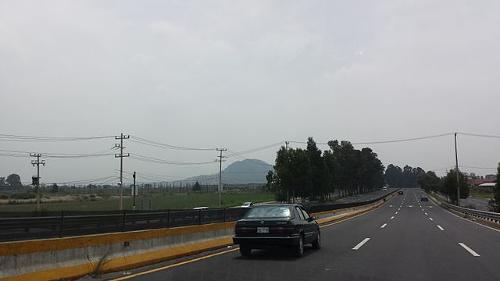 New highway Chalco Puebla, Mexico