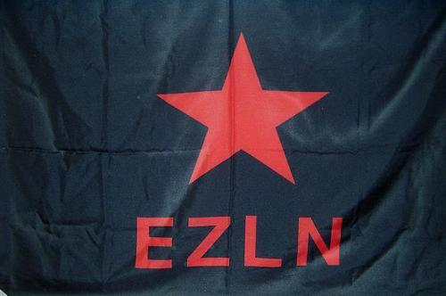 Flag of the EZLN, Mexico