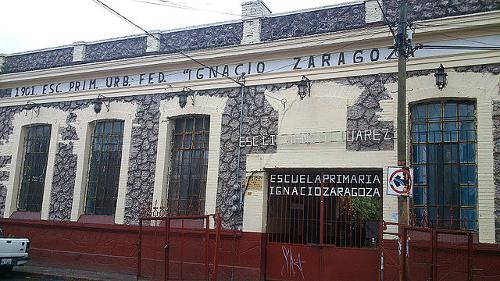 Elementary school Ignacio Zaragoza, Mexico 