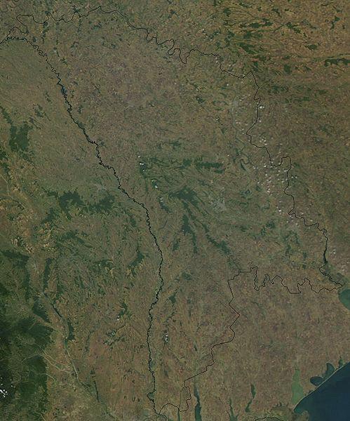 Moldova Satellite Photo 