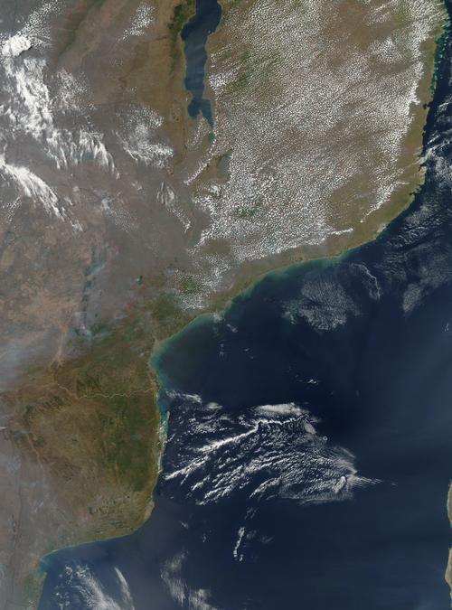 Mozambique Satellite Photo
