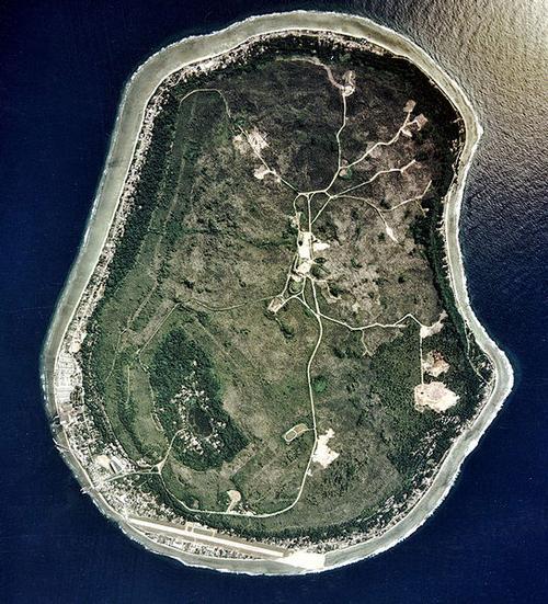 Nauru Satellite Photo