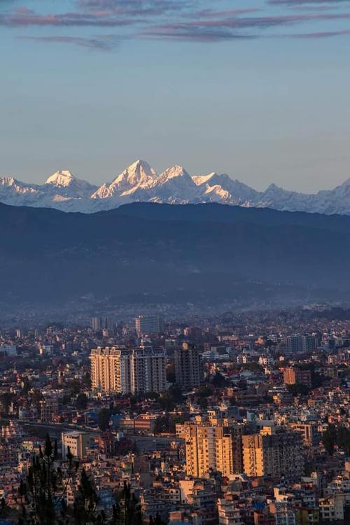 Kathmandu, business center of Nepal