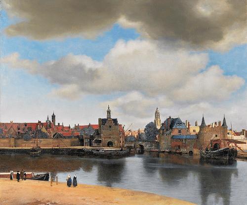 View of Delft by Johannes Vermeer, Netherlands