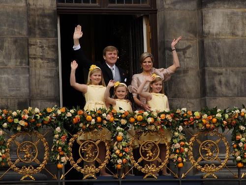 King Willem-Alexander, Queen Maxima and the Princesses