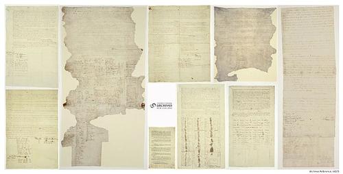 Te Tiriti o Waitangi - The Treaty of Waitangi: group of nine documents: seven on paper and two on parchment 