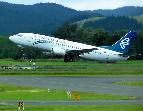 Boeing 737 of Air New Zealand
