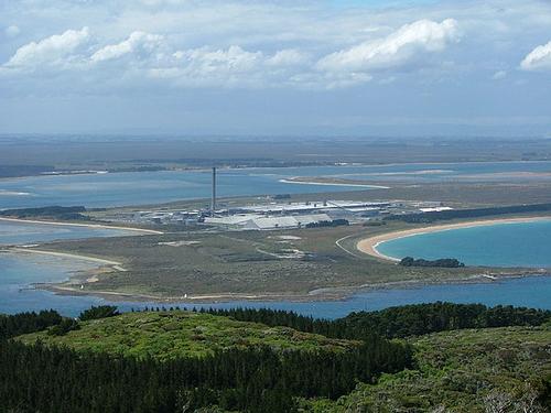 Tiwai Point Aluminium Smelter, New Zealand