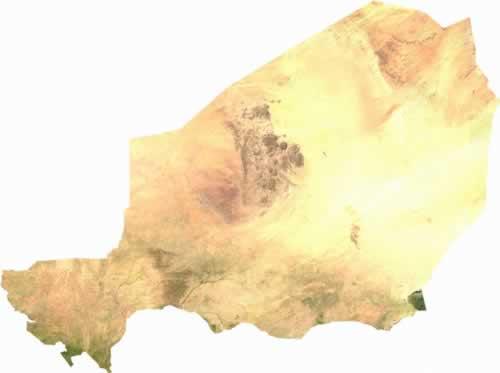 Niger Satellite Photo