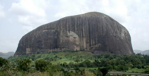 Zuma Rock near Suleja, Central Nigeria