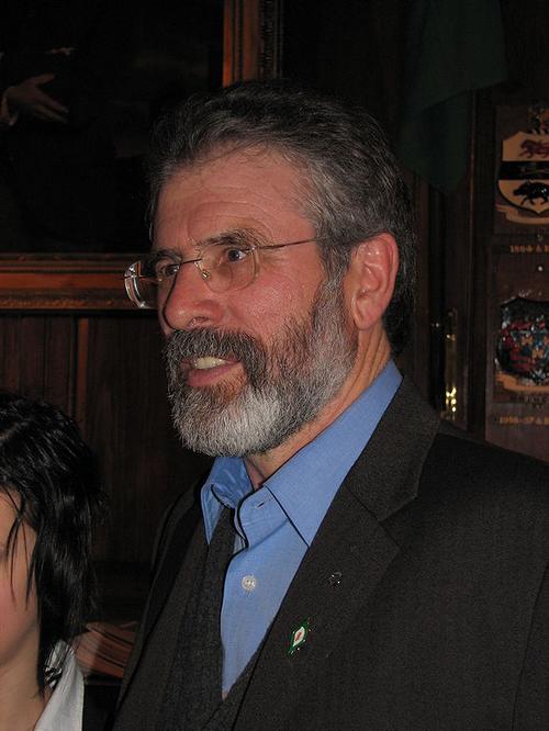 Gerry Adams leader of Sinn Féin, Northern Ireland