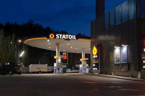 Statoil petrol station, Södra Hammarbyhamnen (Stockholm)