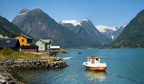 Fjærlandsfjorden, Norway