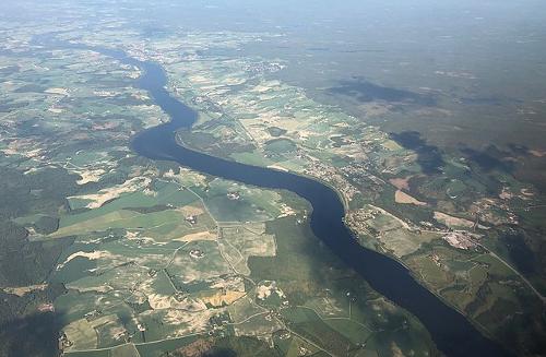 Glomma, longest river of Norway