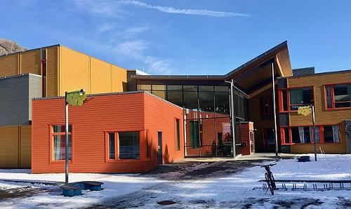 Primary school in Stord on the island of the same name off the southeast coast of Norway 