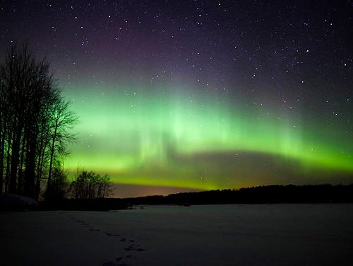 Northern lights or aurora, Norway