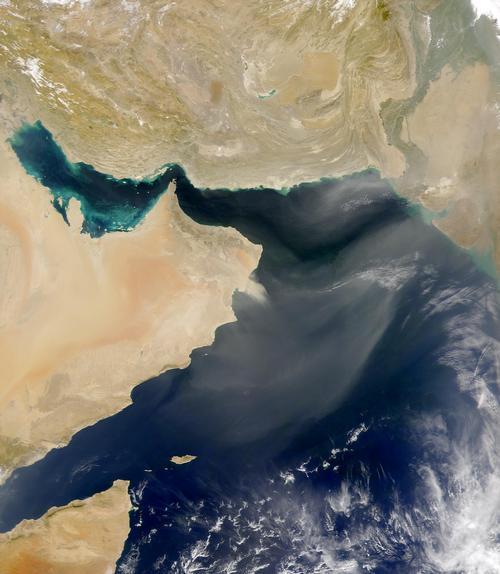 Oman Satellite Photo