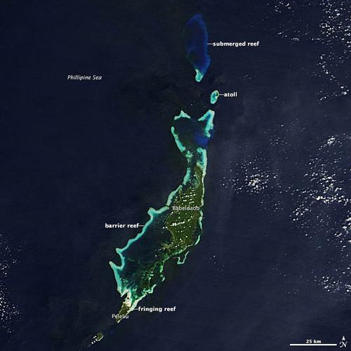 Palau Satellietfoto
