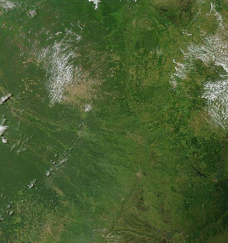 Paraguay Satellietfoto