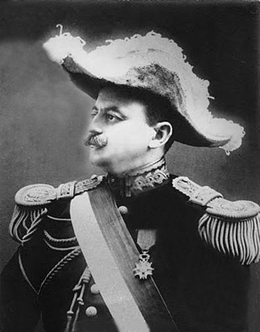Óscar Raymundo Benavides Larrea (March 15, 1876 – July 2, 1945) was a prominent Peruvian field marshal, diplomat, and politician who served as the 45th (1914 – 1915, by a coup d'etat) and 49th (1933 – 1939) President of Peru