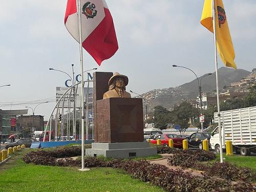 Statue Tupac Amaru II, Peru