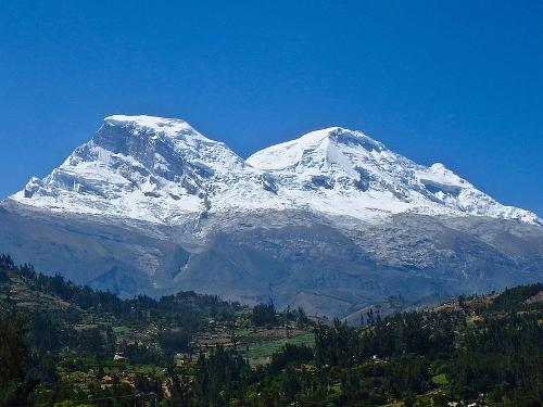 Huascarán Sur, highest mountain in Peru