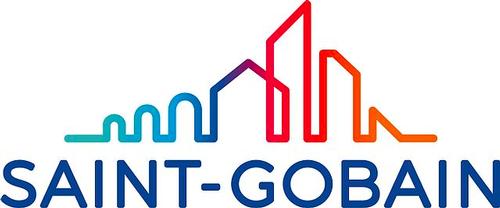 Logo of Saint-Gobain, located in Picardy early on