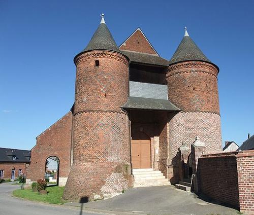 Fortified church of Plomion, Picardy