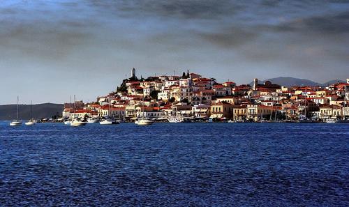 View of Poros Town