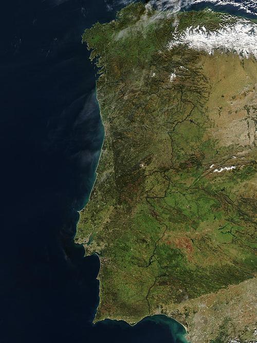 Portugal Satellite photo