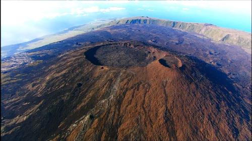 Piton des Neiges, the highest mountain in Reunion