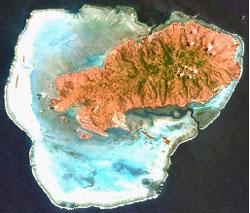Rodrigues Satellite photo