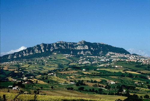 Monte Titano, highest mountain in San Marino