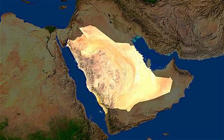 Saudi Arabia Satellite Photo