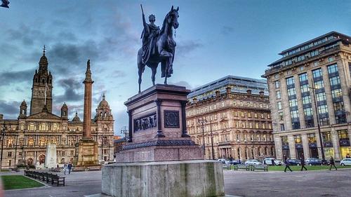George Square Glasgow, Scotland