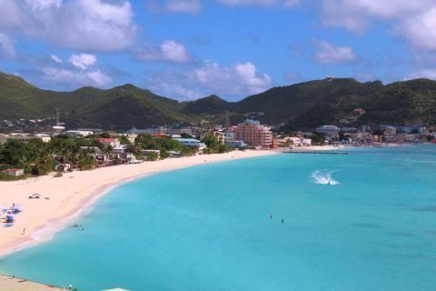 Philipsburg and the Great Bay, Sint Maarten