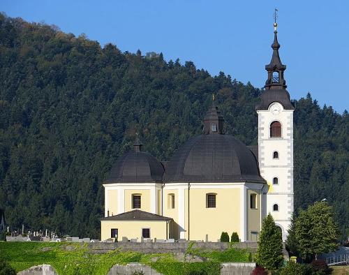 St Vitus church in Preserje, Slovenia