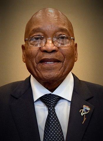 Jacob Zuma, between 2007 and 2017 leader of the ANC