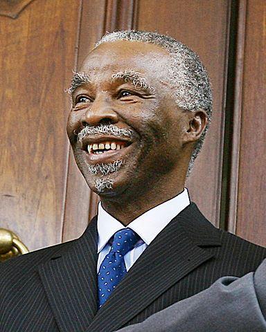 Thabo Mbeki, from 1999-2008 president of South Africa