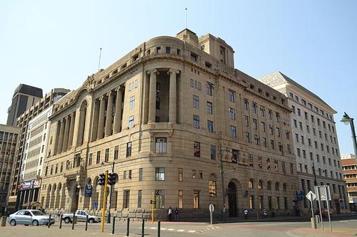 Building of the Standard Bank in Church Street, Pretoria South Africa