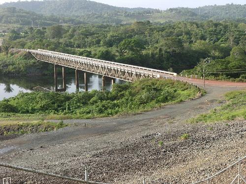 Bridge over the Suriname river